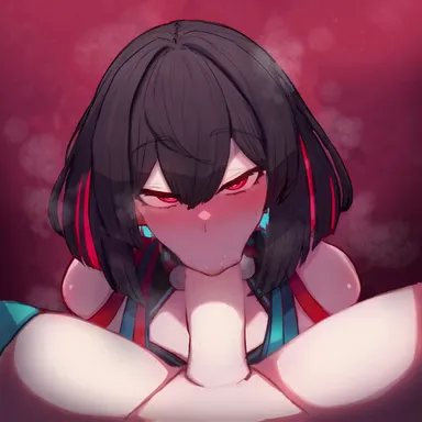 freecott, rikuguma, honkai (series), honkai: star rail, stelle (honkai: star rail), xueyi (honkai: star rail), 1futa, 1girls, balls, big breasts, big penis, black hair, blowjob, blowjob face, blush, blushing at viewer, breasts, cum, cum in mouth, cum inside, cum leak, cum leaking, erection, faceless character, faceless futanari, fellatio, female, female focus, futa on female, futa pov, futanari, giving head, human, light skin, light-skinned female, light-skinned futanari, looking at partner, looking at viewer, nude, oral, penis, pov, red eyes, sex, short hair, steam, steamy, steamy breath, sucking, sucking penis, thick thighs, tongue out, animated, dialogue, mp4, sound, tagme, video