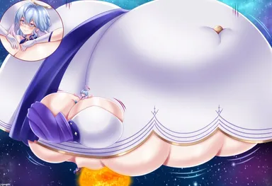 yukimiiart, honkai: star rail, robin (honkai: star rail), 1girls, ass bigger than body, ass bigger than head, ass bigger than torso, ass body, astronomical hyper, breasts bigger than body, breasts bigger than head, breasts bigger than torso, colossal ass, colossal thighs, gigantic ass, gigantic breasts, gigantic thighs, hyper, hyper ass, hyper breasts, hyper thighs, massive ass, massive breasts, massive thighs, meat wall (body type), solo, thighs bigger than body, thighs bigger than head, thighs bigger than torso