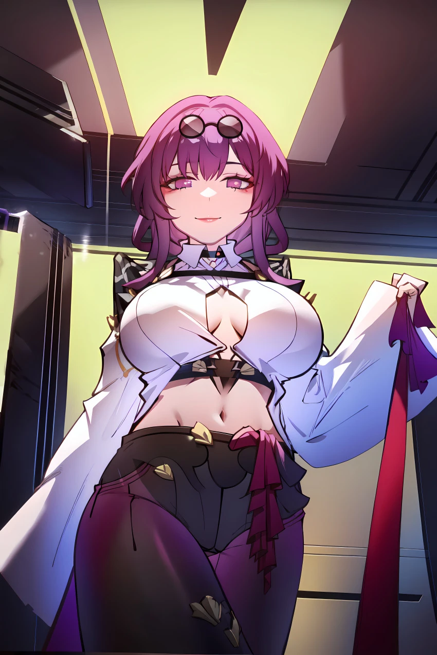 honkai: star rail, kafka (honkai: star rail), big breasts, domination, femdom, leash, mature female, milf, pov, ai generated