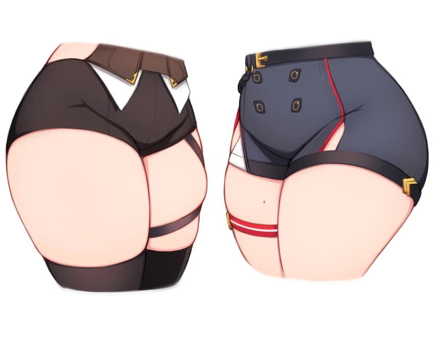 rikuguma, honkai (series), honkai impact 3rd, honkai: star rail, topaz (honkai: star rail), vill-v, female, female only, hips, light skin, light-skinned female, thick, thick thighs, thigh focus, thigh highs, thigh strap, thighhighs, thighs, wide hips